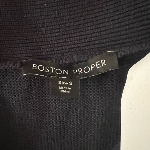 Boston proper cardigan navy blue - Picture 8 of 9